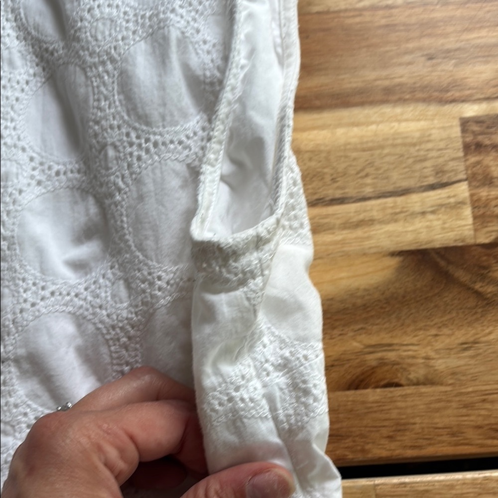 Banana Republic White Sleeveless Dress - Picture 8 of 9